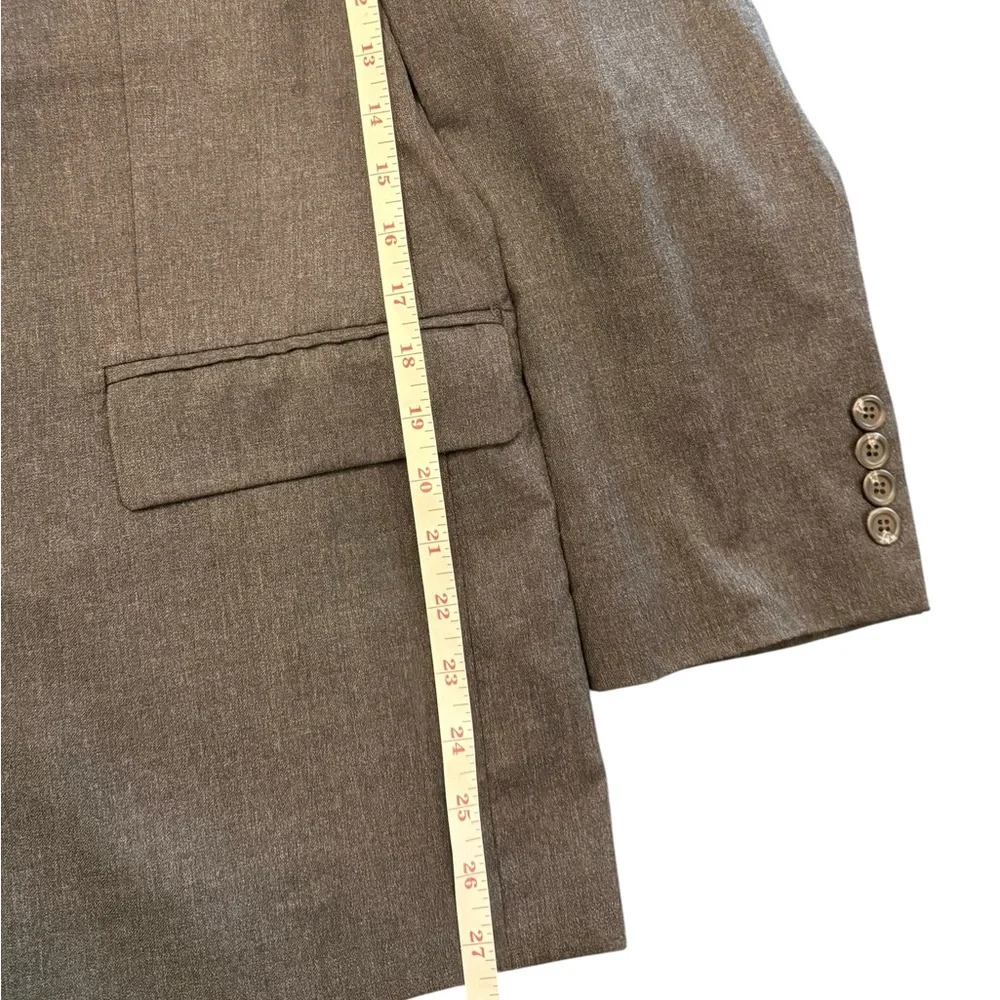 Vintage Lauren Ralph Lauren Virgin Wool Blazer Sport Coat Mens 2 Button 44S Grey